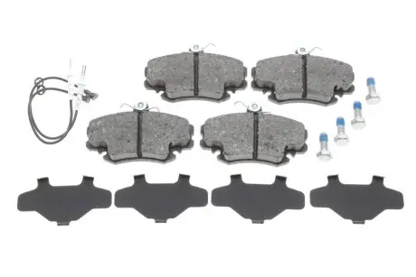 Тормозные колодки (передние) Renault Megane I 96-03 (с датчиками) (TRW) ATE 13046028342