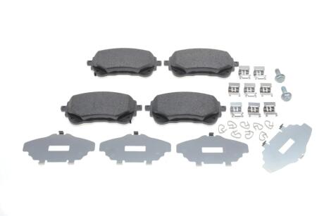 Колодки гальмівні (передні) Toyota Corolla 1.6VVTi/1.8VVTi Hybrid 19- (з аксесуарами) ATE 13046055352