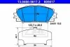 Комплект тормозных колодок из 4 шт. дисков ATE 13.0460-5617.2 (фото 1)