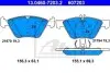 Колодки тормозные дисковые, к-кт ATE 13046072032 (фото 1)