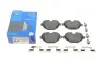 Колодки тормозные (задние) BMW 5 (F10-F11/G30-31)/X3 (F25/G01)/ X5 (G05) 10- (Lucas/TRW) Ceramic ATE 13047027602 (фото 2)