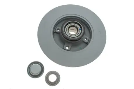 Диск тормозной (задний) Citroen C3/C4/Peugeot 207/307 05- (249х9) (+ABS) ATE 24010901002