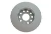 Диск тормозной (задний) Audi A3/Seat Leon/Skoda Octavia/VW Golf 04-(253x10) (с покрытием) (полный) ATE 24011002771 (фото 2)
