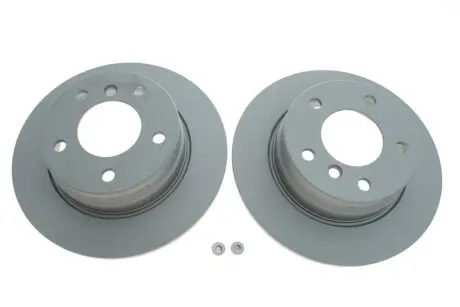 Диск тормозной (задний) BMW 1 (E81/E87) 04-11 (280x10) (с покрытием) (полный) ATE 24011003141