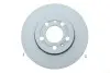 Диск гальмівний (передній) Skoda Fabia/Octavia 96-/Roomster 06-/VW Golf 97-06 (256x22)(з покр.)(вент) ATE 24012201511 (фото 1)