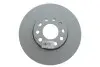 Диск тормозной (передний) Audi A4/A6/VW Passat 95-08/Skoda Superb 02-08 (288x25) (с покр.)(вент.) ATE 24012501051 (фото 1)