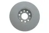 Диск тормозной (передний) Audi A4/A6/VW Passat 95-08/Skoda Superb 02-08 (288x25) (с покр.)(вент.) ATE 24012501051 (фото 2)