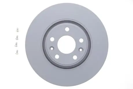 Диск тормозной (передний) Renault Megane IV/Scenic IV 16-(320х28) (с покрытием) (вентилированный) ATE 24012802451