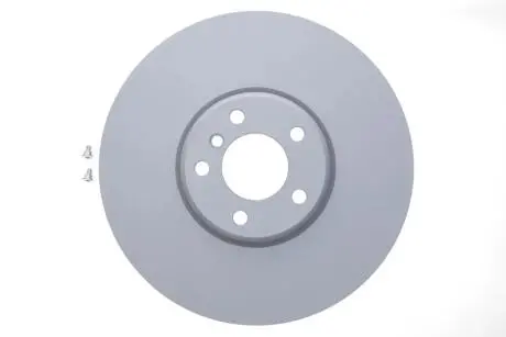 Диск гальмівний (передній) BMW 5 GT (F07)/7 (F01/F02/F03/F04) 4.4-6.0 09-17 (374x36) (R) ATE 24.0136-0120.2