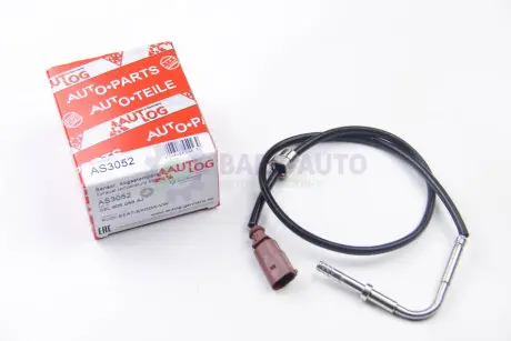 Датчик температури VW GOLF V/VI/ OCTAVIA 1.6D/1.9D/2.0D 03- (перед каилизатором) AUTLOG AS3052