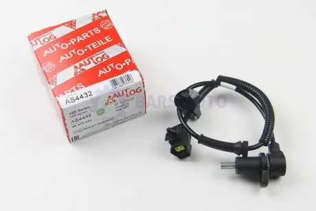 Датчик ABS Daewoo KALOS/Chevrolet AVEO 02- Задний Л AUTLOG AS4432