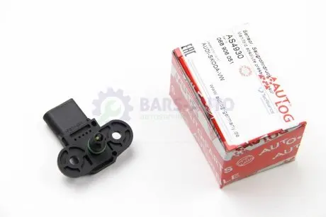 Датчик тиску наддуву (4 конт.) AUDI A3/SKODA FABIA 1.0-2.0 91- AUTLOG AS4930