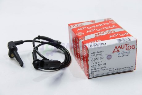 Датчик ABS Master/Movano 10- задній AUTLOG AS5189 (фото 1)