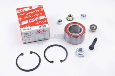Подшипник ступицы перед. VW Caddy II/Golf II/Golf III/Passat B3/B4 -04 AUTLOG RS1021