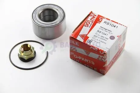 Подшипник ступицы перед. Kangoo 97-/Logan 04-/Megane 96-03/R19 88-96 (-ABS) AUTLOG RS1041