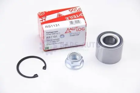 Подшипник ступицы задн. Renault Kangoo 98- (-ABS) AUTLOG RS1131