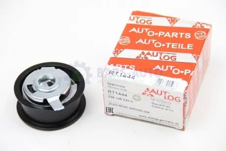 Ролик натяжний ГРМ 1.9 TDI/SDI Golf IV/Caddy II/Fabia/Octavia/A3 AUTLOG RT1444