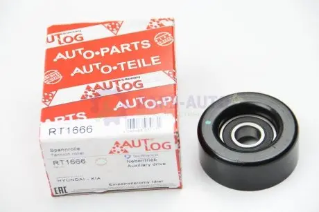 Ролик натяжний ременя генератора Accent/Elantra/Santa FE 1.5-2.0 CRDi 01-12 AUTLOG RT1666