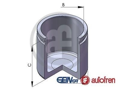 Поршеньок супорта перед Jumper/Ducato 06- 52x57,95 AUTOFREN D025283 (фото 1)