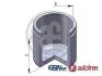 Поршень супорта Civic/Jazz/Liana/Prius 91- 54*46mm D02555