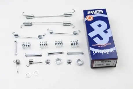 Монижний к-кт барабанних тормозов зад. SCUDO/EXPERT/JUMPY 95- 255х60 AUTOFREN D3934A