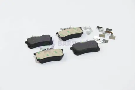 Гальмівні колодки зад. VW Caddy III 04-/Peugeot 308 07-/Citroen C4 04- AUTOTECHTEILE 369 8020