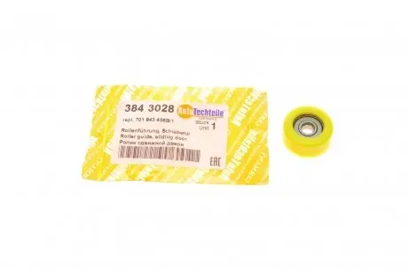 Ролик cдвижной дверей VW T4 90 - AUTOTECHTEILE 384 3028