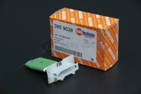 Реосит печки VW Caddy III/IV 03- (4 коники) AUTOTECHTEILE 395 9028