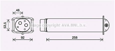 Охолоджувач наддувального повітря AVA COOLING AI4416