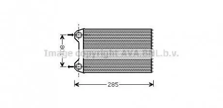 Радиатор печки салона AVA AVA COOLING AIA6223