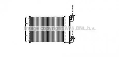 Радіатор пічки BMW E30/Z1 88- 316->325 (Ava) AVA COOLING BW6022
