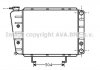 Радіатор охолодження двигуна REZZO/TACUMA MT 00-04 AVA COOLING DWA2052 (фото 2)