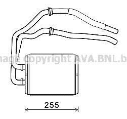 Радиатор печки салона AVA AVA COOLING IV6105