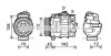 Компрессор C180 2.0 i * (W203) 00-02 (AVA) AVA COOLING MSAK615 (фото 1)