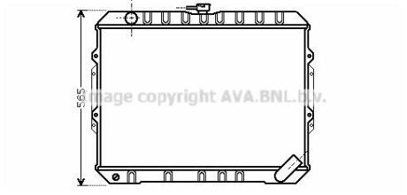 Радіатор AVA COOLING MT2187