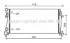 Радиатор охлаждения двигателя Skoda Kodiaq (17-) 1.4i 1.5i 2.0d 7AT 6MT, Octavi AVA COOLING VNA2344 (фото 1)