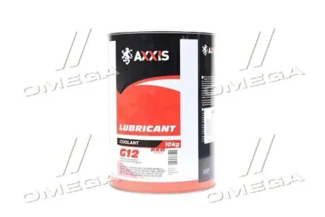 Антифриз RED G12 Сoolant <> (красный) (Канистра 10л) Axxis Ax-1015
