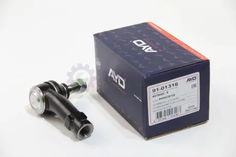 Наконечник рулевой тяги правый Audi A3 (99-03),TT (99-06)/VW Golf IV (02-05) AYD 91-01316
