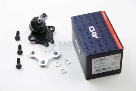 Опора кульова важеля передн (кон 16.5*18.5) VW PASSAT B3/B4, GOLF III (-99), SEAT TOLEDO (-99) (92-00987) AYD 9200987