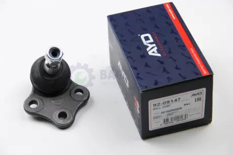 Опора кульова важеля передн (кон 17.2*21.8) RENAULT MEGANE (08-), FLUENCE (10-), SCENIC (08-) AYD 92-09147