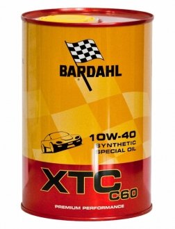 Моторна олива XTC C60 10W-40, 1л Bardahl 326040