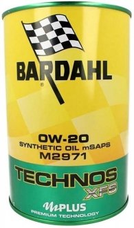 Моторное масло Technos XFS M2971 0W-20, 1л Bardahl 371040