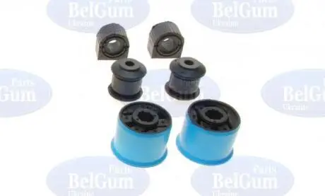 Комплект передней подвески VW Caddy/Golf/Passat/Tiguan/Touran 05- (4 сайлент.важ/2 втулки стаб. d=22mm) BELGUM PARTS BGKIT-7