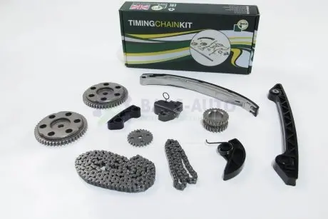 Цепь приводу ГРМ (к-кт) Mazda 2.3i 02-07 (з шестернями) BGA TC5410FK