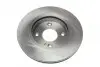 Диск тормозной (передний) Ford Fiesta 08-(258x23) BLUE PRINT ADF124309 (фото 2)