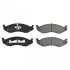 Колодки тормозные (передние) Jeep Cherokee/Grand Cherokee 83-01/Wrangler 86-10/Kia Carnival 99-01 BLUE PRINT ADG04229 (фото 1)
