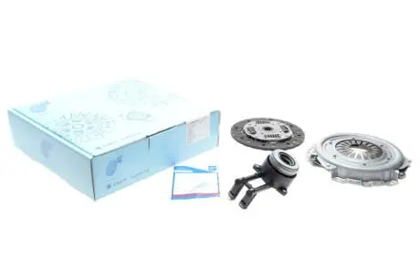 Комплект зчеплення Ford Fiesta/Mazda 2 1.25-1.4 96-08 (d=190mm) (+вижимний) BLUE PRINT ADM53084