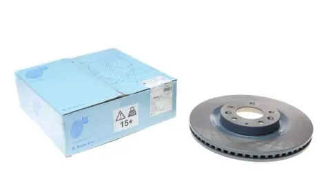 Диск тормозной (передний) Mazda CX-7/CX-9 06-(320x28) (с покрытием) (вент.) BLUE PRINT ADM543111