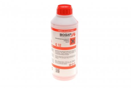 Антифриз (фіолетовий) G12 (1.5L) (-37 °C готовий к застосування) BOGAP G012A8DA1