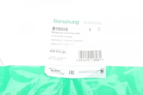 Відбійник амортизатора Borsehung B10008